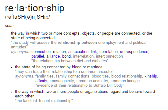 Relationship